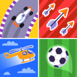プログラムのアイコン：Online Mini Games: 4 play…