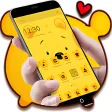 Cuteness Yellow Pooh Bear Theme