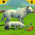 程序图标：Wild Wolf Sim: Animal Gam…