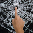 Broken Glass live wallpaper  prank app icon