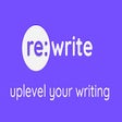 Icoon van programma: re:write - Your writing c…
