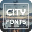 City Font for FlipFont  Cool