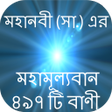 মহানবীর বাণী ইসলামিক উক্তি-mohanobir bani