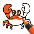 أيقونة البرنامج: Coloring Sea Animals
