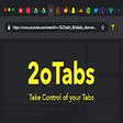 Ícone do programa: 2oTabs - Take Control of …