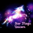 Beautiful Wallpaper Star Magic Unicorn Theme