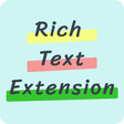 程序图标：RichText Extension