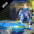 US Police Grand Robot Car Transformation Games