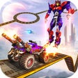 ไอคอนของโปรแกรม: Flying Superhero Robot Fi…