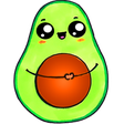 Programikonen: Cute Avocado Wallpapers