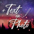 Icon of program: Text on Photo: Text Editor