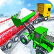 Offroad Snow Trailer Truck Driving Game 2020