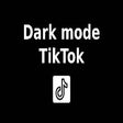 Icon of program: Dark theme for TikTok