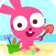 Programikonen: Purple Pink Summer Beach
