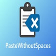 Programikonen: Paste without spaces