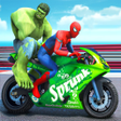 プログラムのアイコン：Tricky Bike: Superhero Ra…