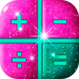 プログラムのアイコン：Stylish Glitter Calculato…