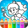 Ikona programu: Princess coloring