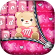 Pink Glitter Keyboard Themes icon