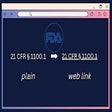 Icon of program: FDA 21 CFR