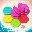 프로그램 아이콘: Hexa Flip: Sort  Earn Rew…