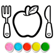 Ikon program: Coloring Meal for Kids Ga…