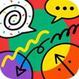 Ícone do programa: Doodle Play - Sketch  Sha…