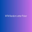 أيقونة البرنامج: WTM Random Letter Picker