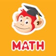 أيقونة البرنامج: Monkey Math: Kids math ga…