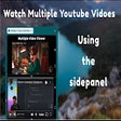 Multiple YT Vids in Side Panel icon