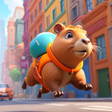 プログラムのアイコン：Capybara Runner 3D