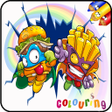 Programikonen: super zings Coloring Book
