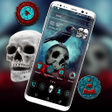 Programikonen: Skull Crow Launcher Theme