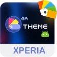 Pixel Theme 2 - XPERIA ON Design For SONY