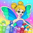 Programın simgesi: Fairies Coloring Book for…