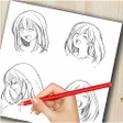Ícone do programa: How to draw anime step by…