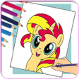 프로그램 아이콘: How To Draw Pony Horse