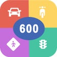 程序图标：Ôn thi GPLX - 600 câu hỏi