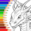 程序图标：Dragon Coloring Book