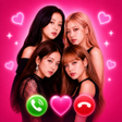 プログラムのアイコン：Blackpink Video Call Fake…