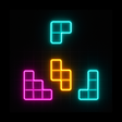 أيقونة البرنامج: Neon Fit: Glow Block Puzz…