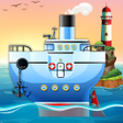 Programikonen: Animated puzzles ship