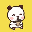 プログラムのアイコン：奶茶打卡 - 可爱奶茶日记小本