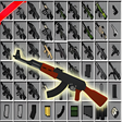 Programın simgesi: Guns For Minecraft PE-3D