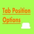 Icon of program: Tab Position Options