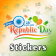 Biểu tượng của chương trình: Republic Day Stickers 202…