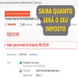 Calculadora do Imposto de Importação