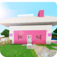 Pink mansion for minecraft