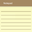 Programın simgesi: Notepad Free