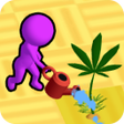 プログラムのアイコン：Weed Island - Idle Weed F…
